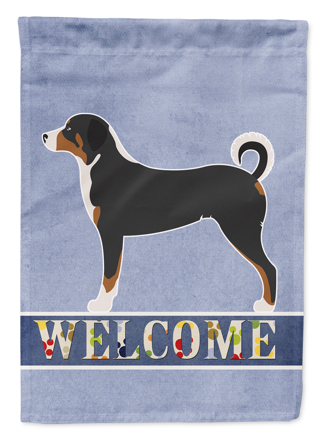 Appenzeller Sennenhund Welcome Garden Flag - Outdoor Decorative Yard Flag BB8288GF