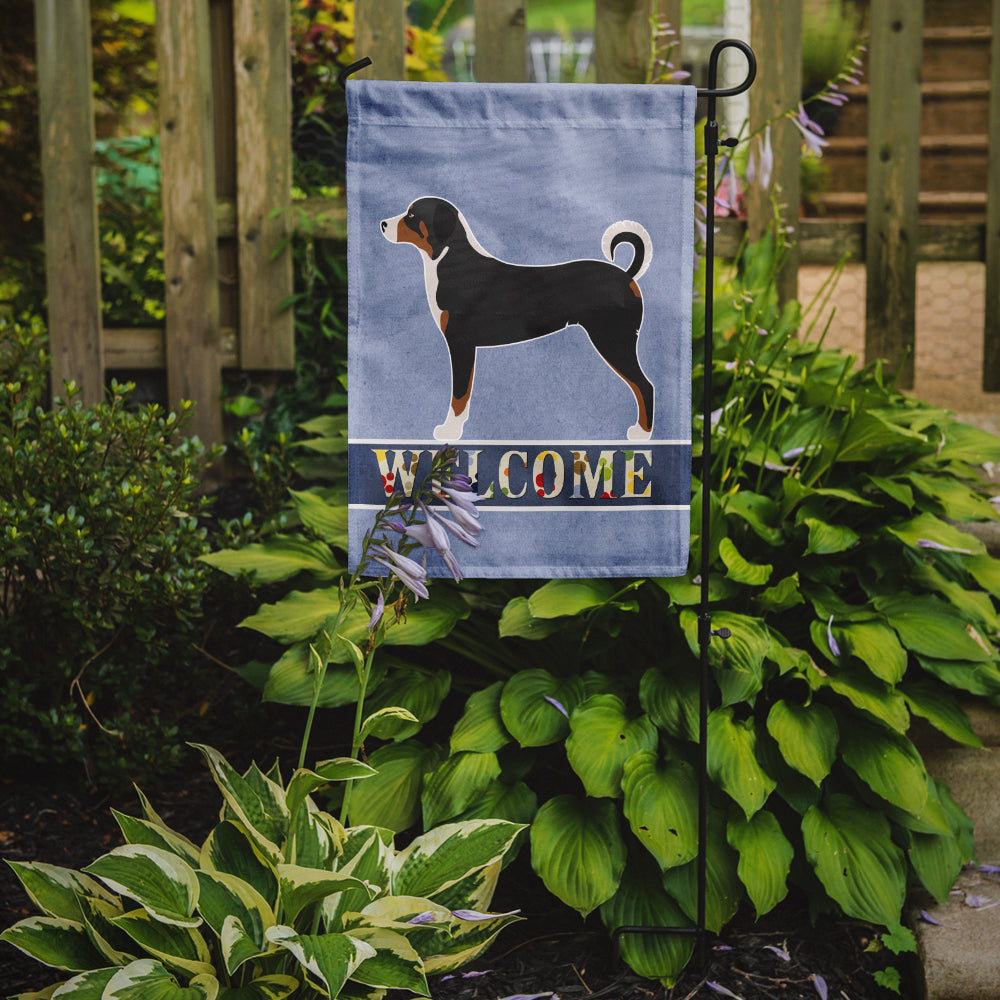 Appenzeller Sennenhund Welcome Garden Flag - Outdoor Decorative Yard Flag BB8288GF