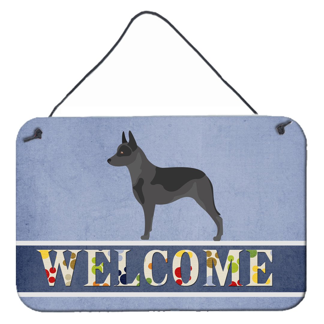 Australian Cattle Dog Welcome Wall or Door Hanging Prints BB8289DS812
