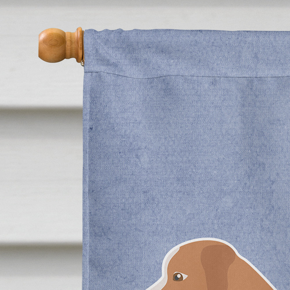 Australian Pinscher Welcome Flag Canvas House Size BB8290CHF