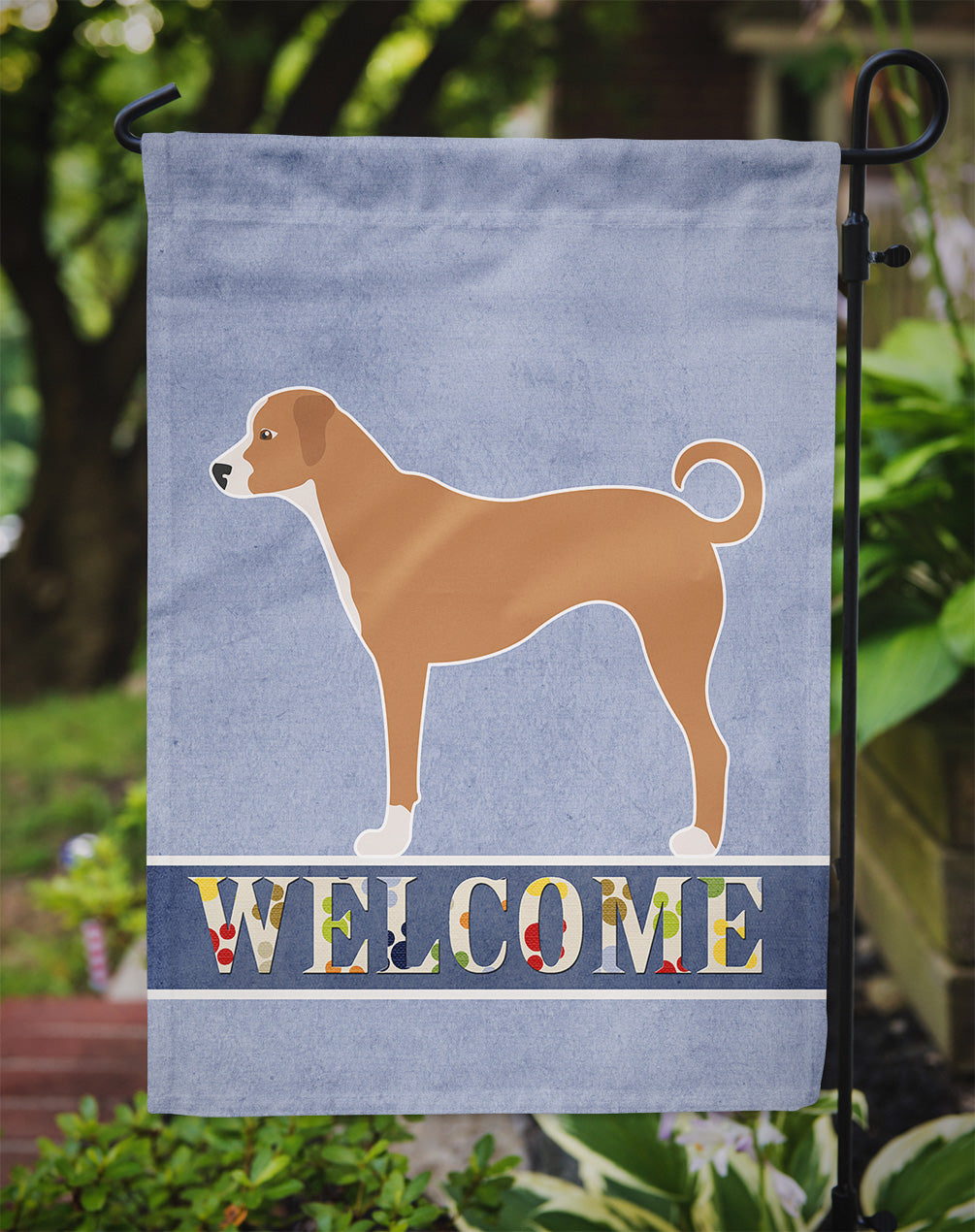 Australian Pinscher Welcome Garden Flag - Outdoor Decorative Yard Flag BB8290GF