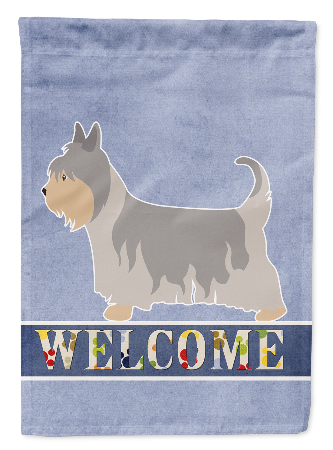 Australian Silky Terrier Welcome Garden Flag - Outdoor Decorative Yard Flag BB8307GF