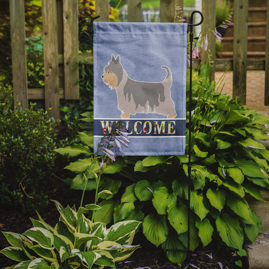 Australian Silky Terrier Welcome Garden Flag - Outdoor Decorative Yard Flag BB8307GF