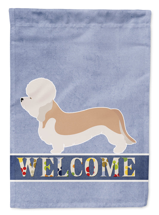 Dandie Dinmont Terrier Welcome Garden Flag - Outdoor Decorative Yard Flag BB8312GF