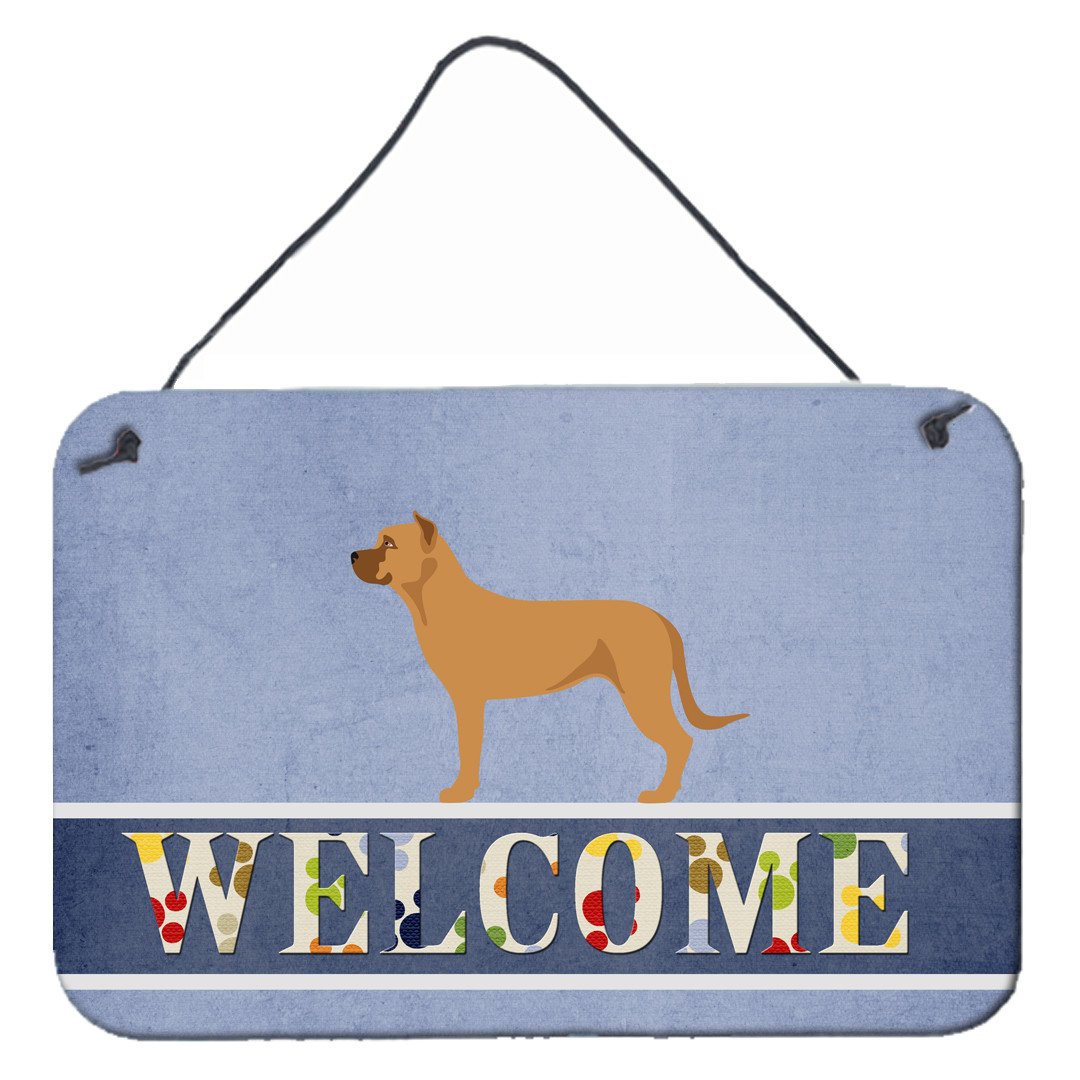 Alano Espanol Spanish Bulldog Wall or Door Hanging Prints BB8344DS812