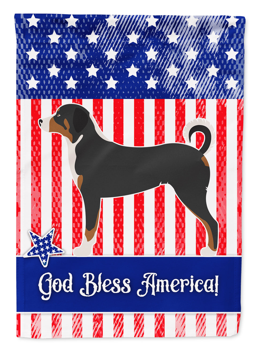 Appenzeller Sennenhund American Garden Flag - Outdoor Decorative Yard Flag BB8369GF