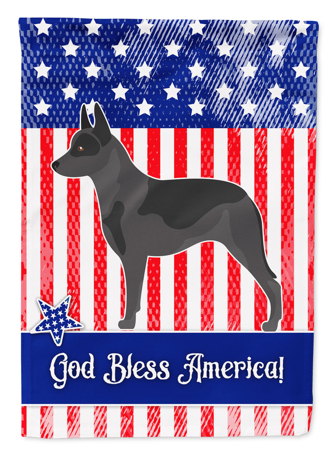 Australian Cattle Dog American Garden Flag - Outdoor Decorative Yard Flag BB8370GF