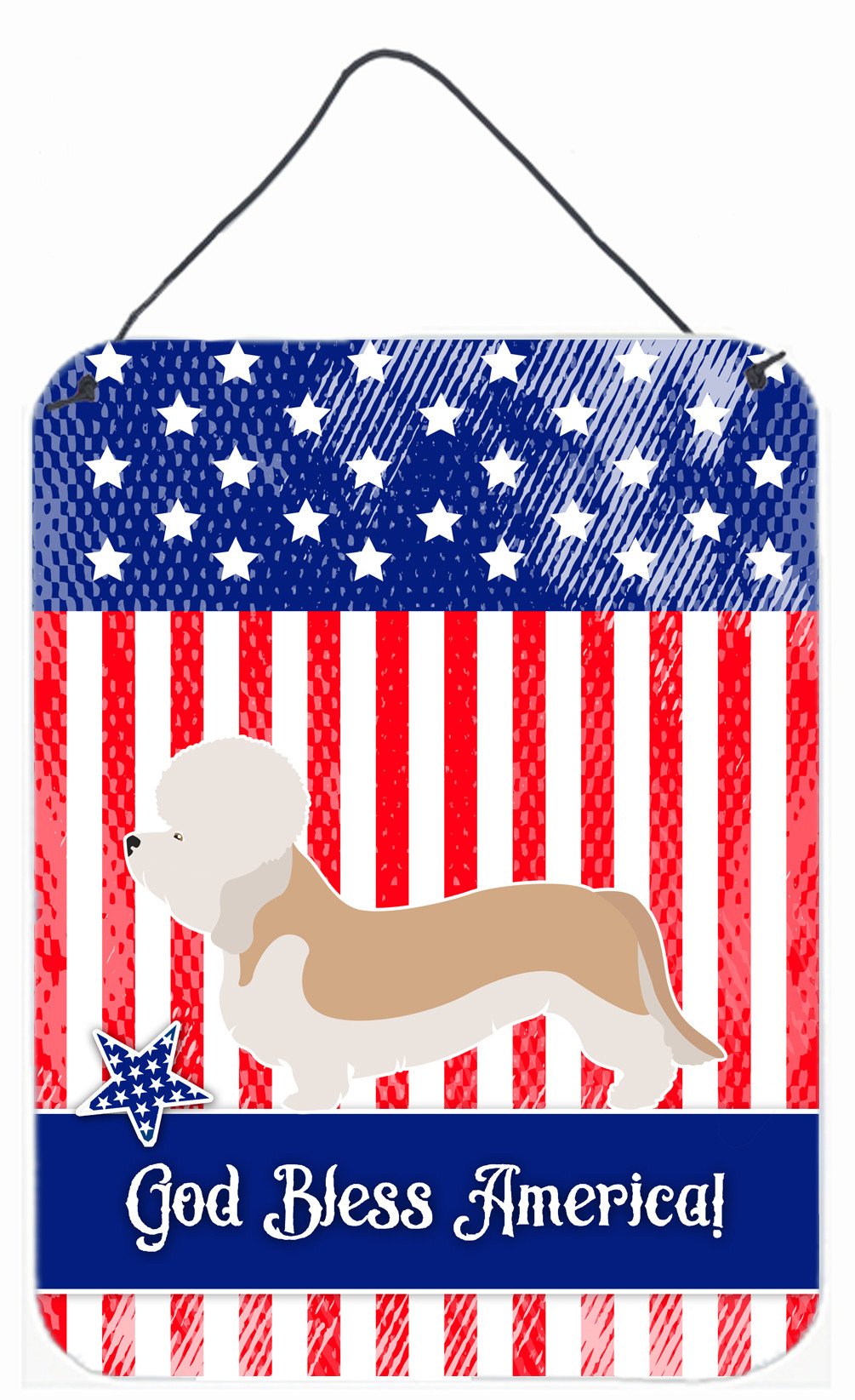 Dandie Dinmont Terrier American Wall or Door Hanging Prints BB8393DS1216