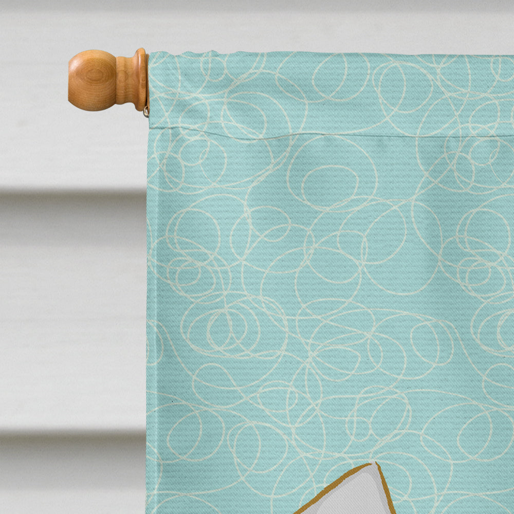 Anchor Welcome Flag Canvas House Size BB8566CHF