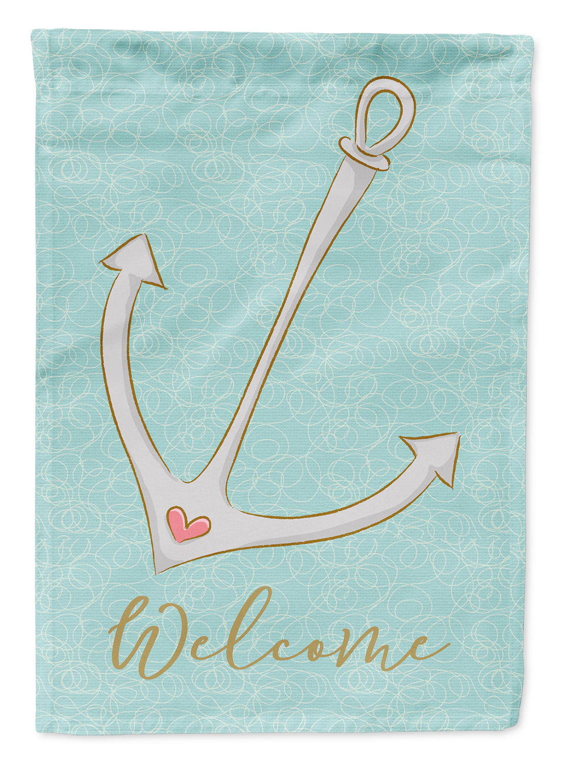 Anchor Welcome Garden Flag - Outdoor Decorative Yard Flag BB8566GF