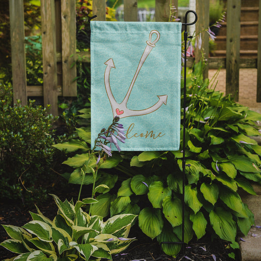 Anchor Welcome Garden Flag - Outdoor Decorative Yard Flag BB8566GF