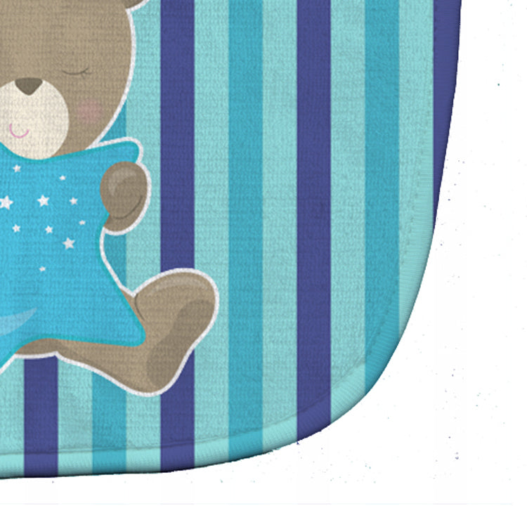 Baby Boy Bear with Star Baby Bib BB8614BIB
