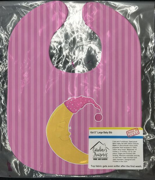 Baby Girl Moon Baby Bib BB8623BIB