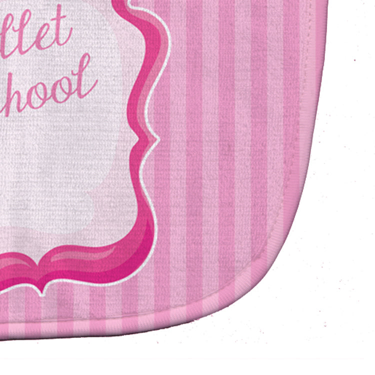 Ballet School on Stripes Baby Bib BB8625BIB