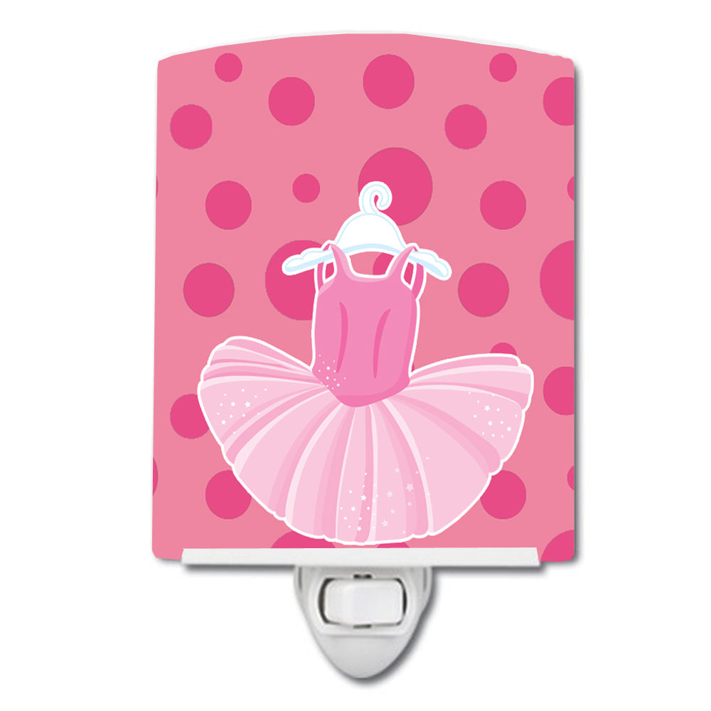 Ballet Tutu on Polka dots Ceramic Night Light BB8626CNL