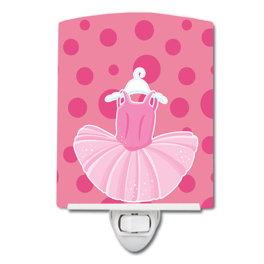 Ballet Tutu on Polka dots Ceramic Night Light BB8626CNL