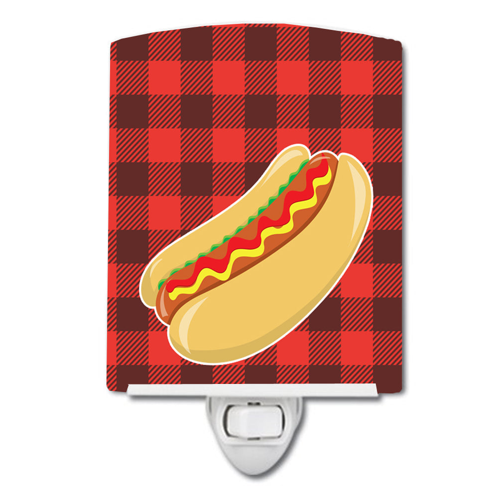 Backyard BBQ Hot Dog Ceramic Night Light BB8628CNL