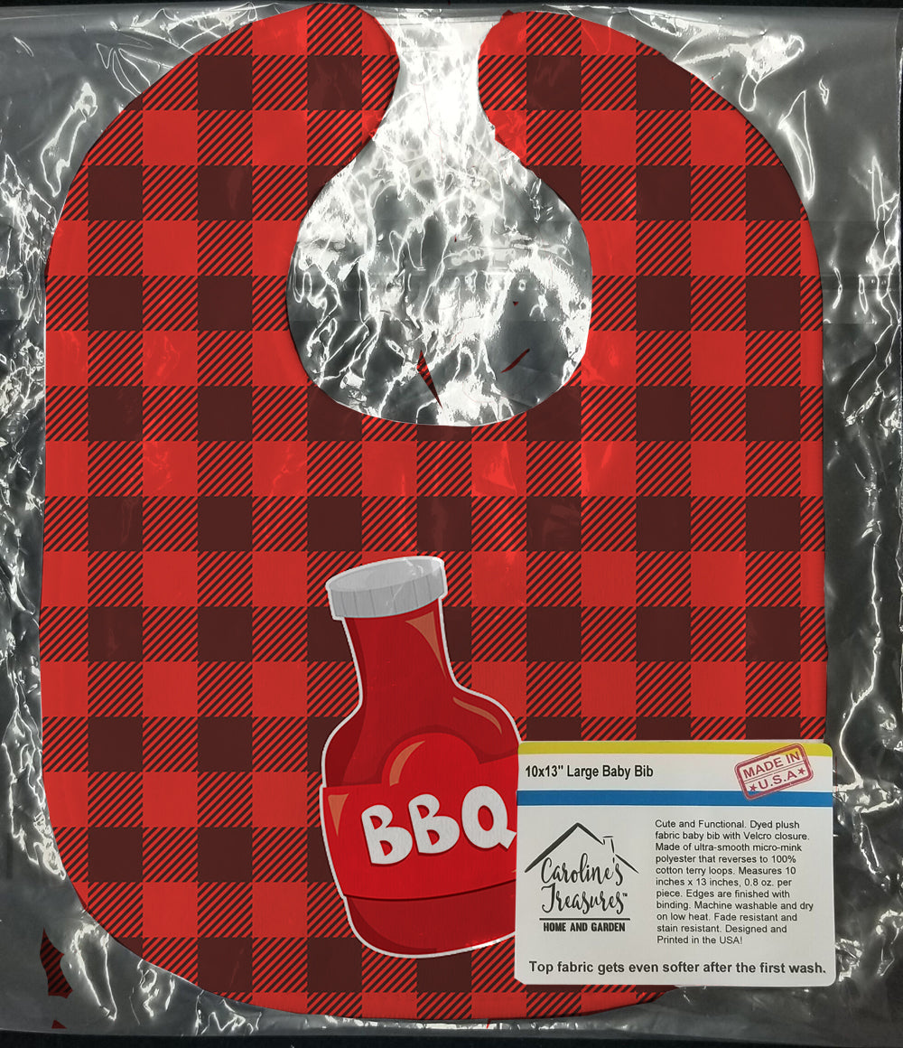 Backyard BBQ Sauce Baby Bib BB8633BIB