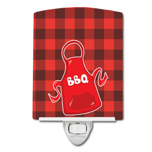 Backyard BBQ Apron Ceramic Night Light BB8634CNL