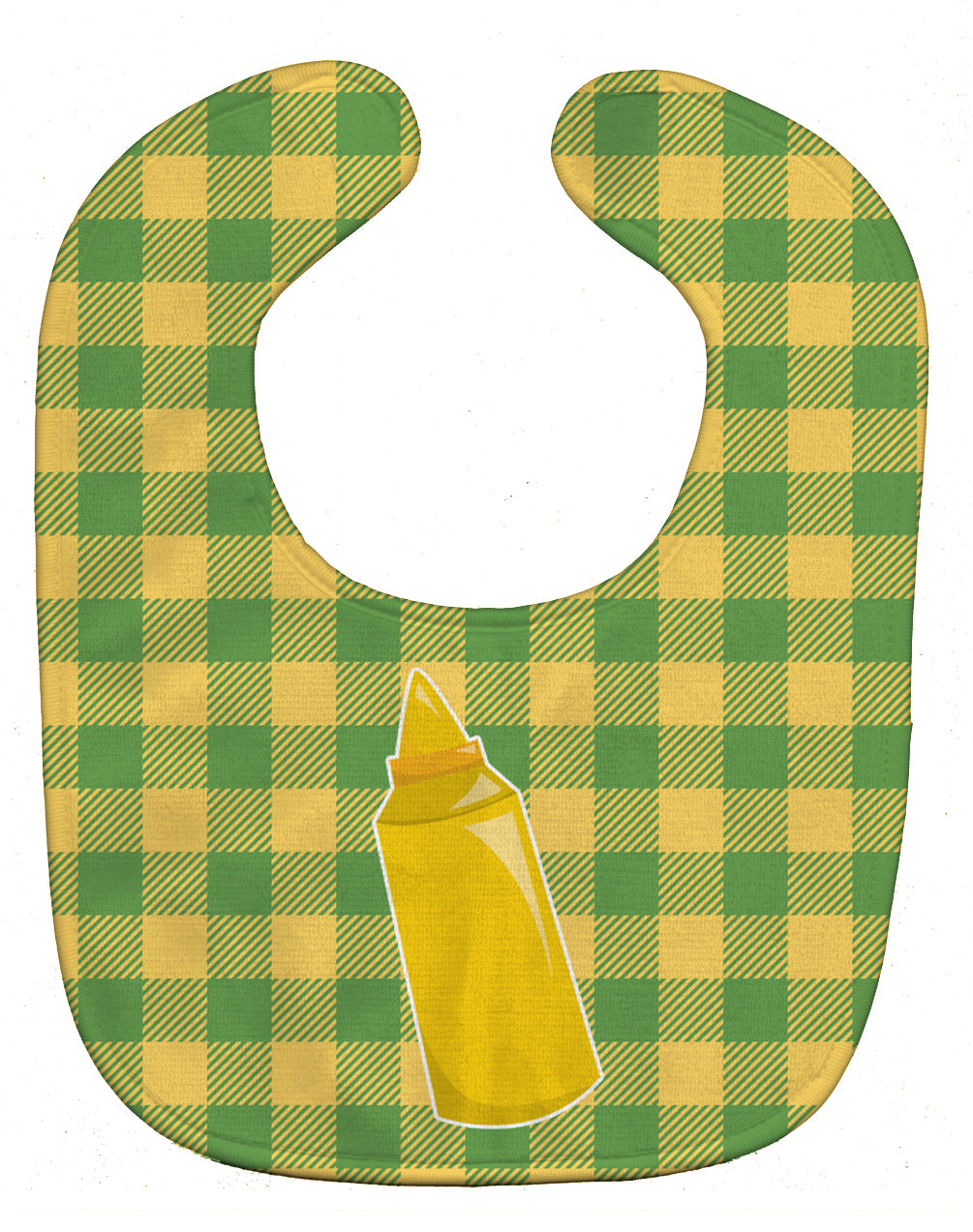 Backyard BBQ Mustard Baby Bib BB8639BIB