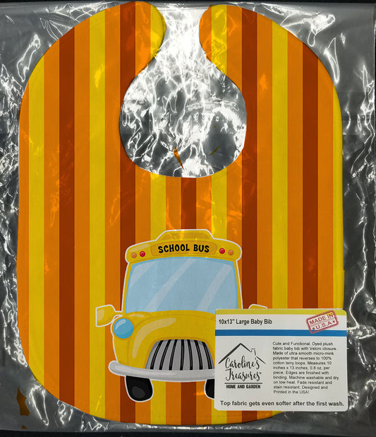 Back to School Bus Baby Bib BB8868BIB