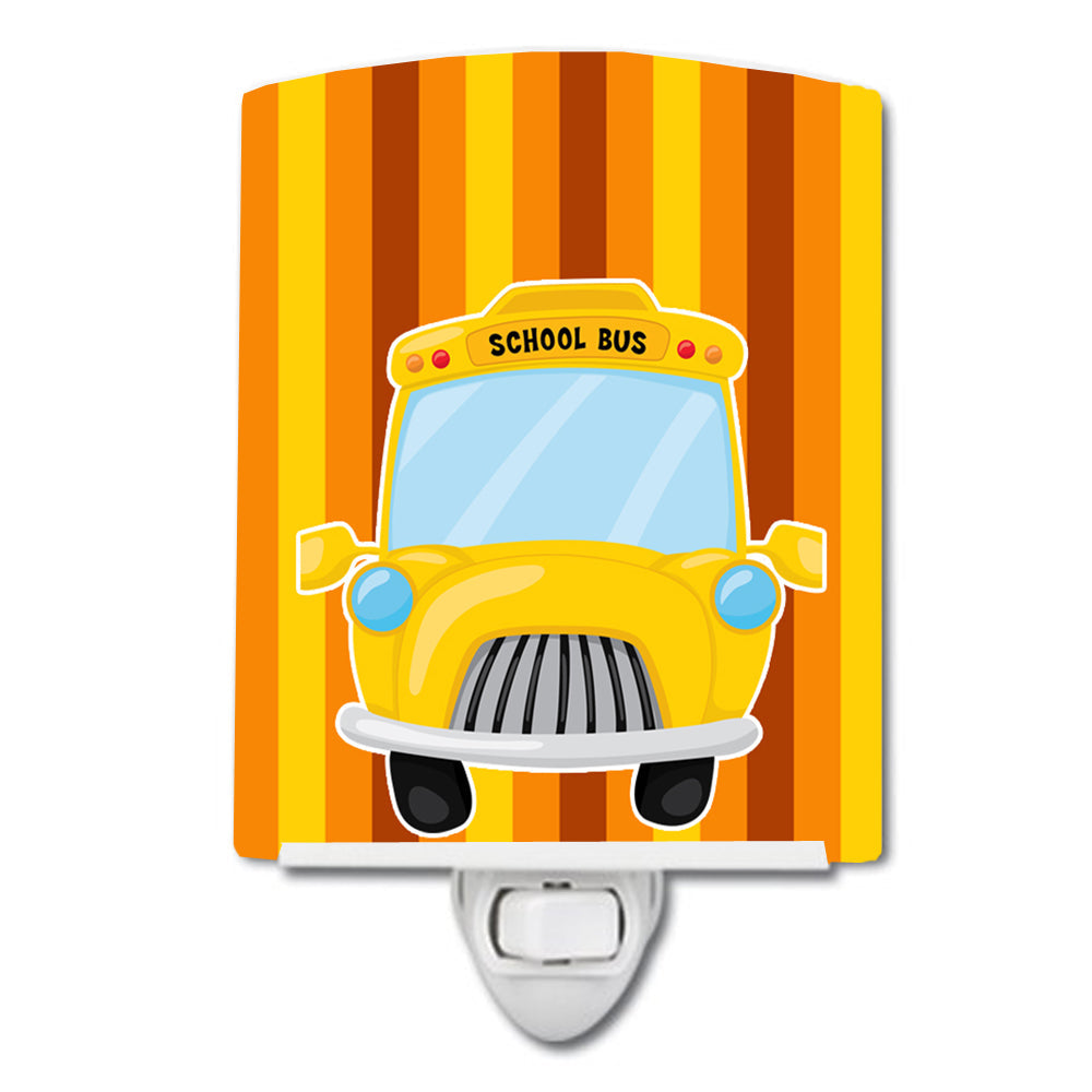 Back to School Bus Ceramic Night Light BB8868CNL