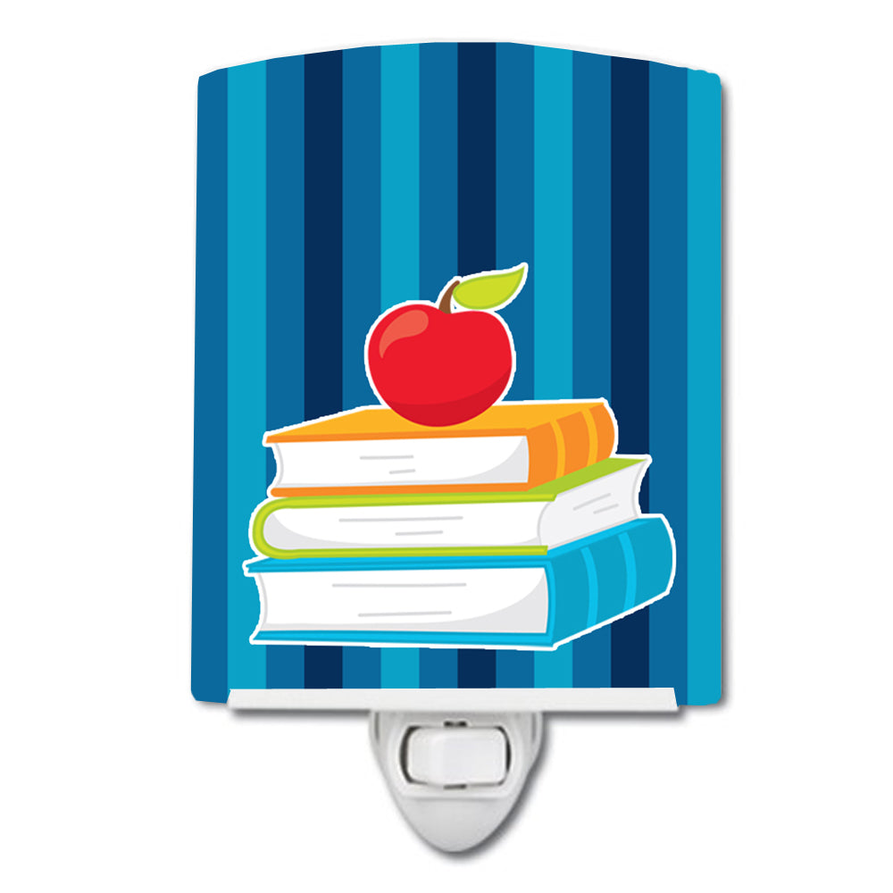 Back to School Books Ceramic Night Light BB8870CNL