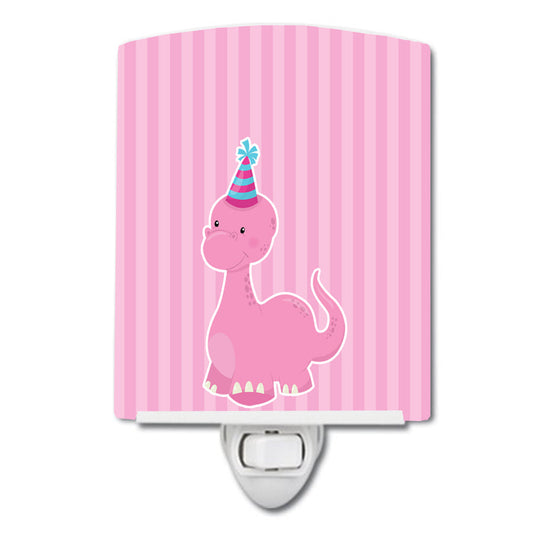 Dinosaur Pink Ceramic Night Light BB8923CNL