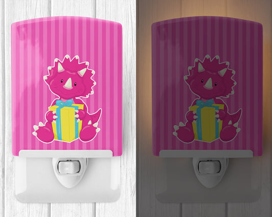 Dinosaur Pink #2 Ceramic Night Light BB8924CNL