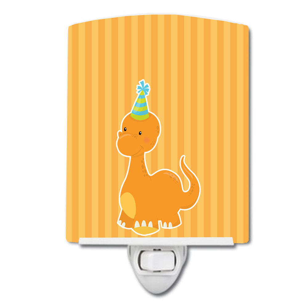 Dinosaur Orange Ceramic Night Light BB8927CNL