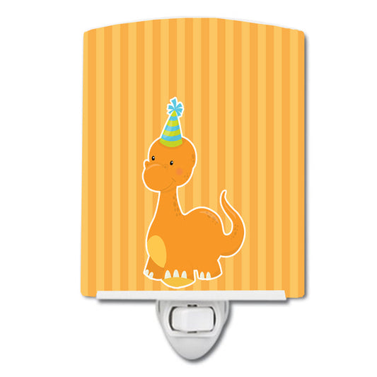 Dinosaur Orange Ceramic Night Light BB8927CNL