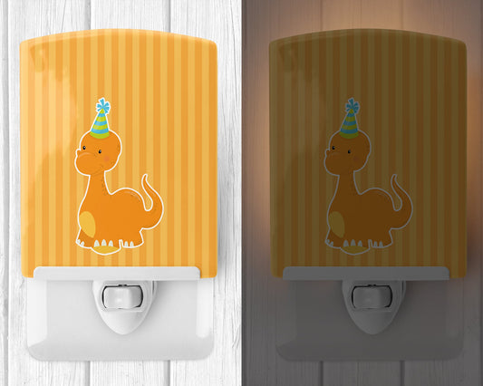 Dinosaur Orange Ceramic Night Light BB8927CNL