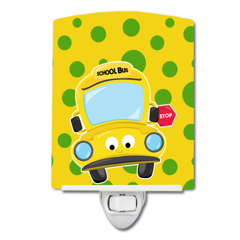 Back to School Bus #2 Ceramic Night Light BB9026CNL