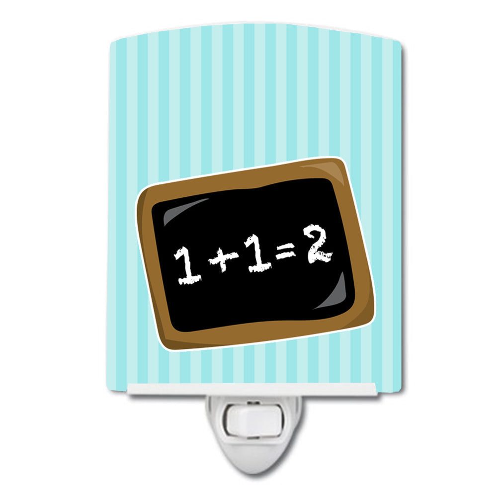 Back to School Math Ceramic Night Light BB9027CNL