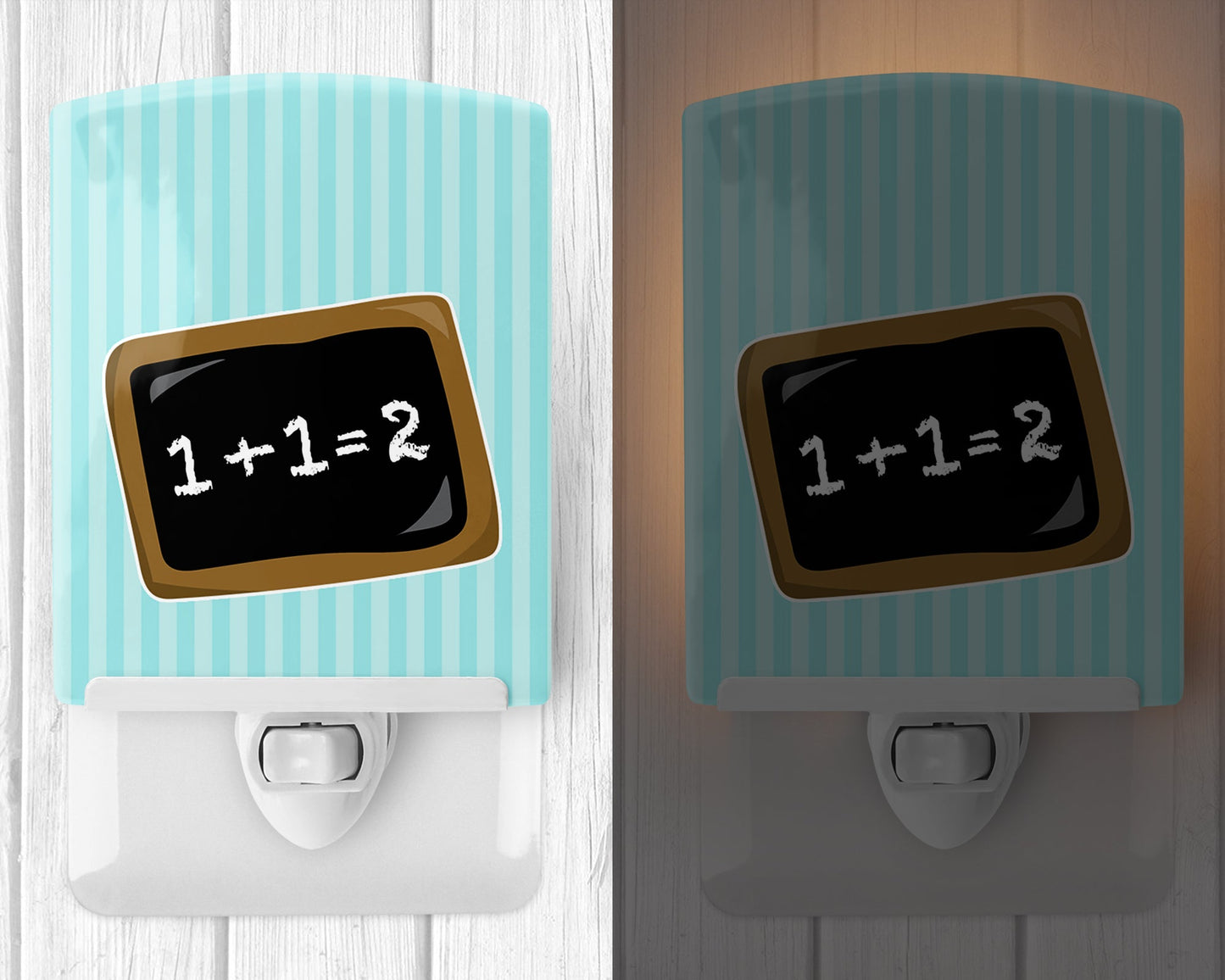 Back to School Math Ceramic Night Light BB9027CNL