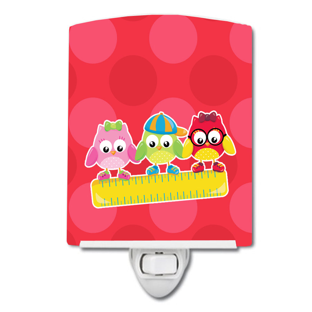 Back to School Birds Ceramic Night Light BB9030CNL