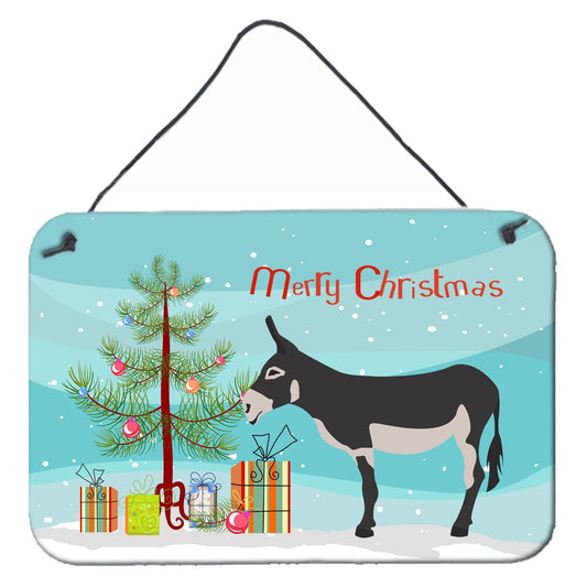 American Mammoth Jack Donkey Christmas Wall or Door Hanging Prints BB9211DS812