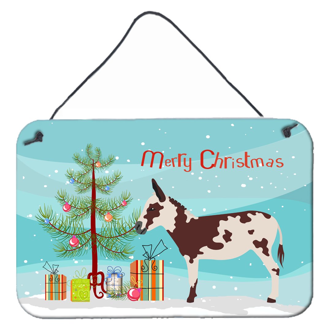 American Spotted Donkey Christmas Wall or Door Hanging Prints BB9218DS812