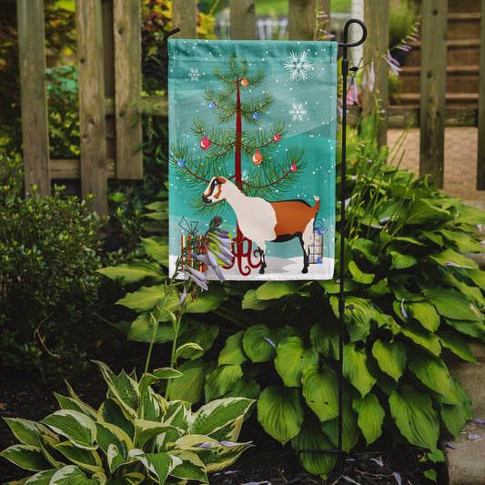 Alpine Goat Christmas Garden Flag - Outdoor Decorative Yard Flag BB9247GF
