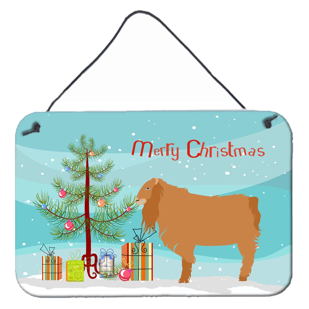 American Lamancha Goat Christmas Wall or Door Hanging Prints BB9252DS812