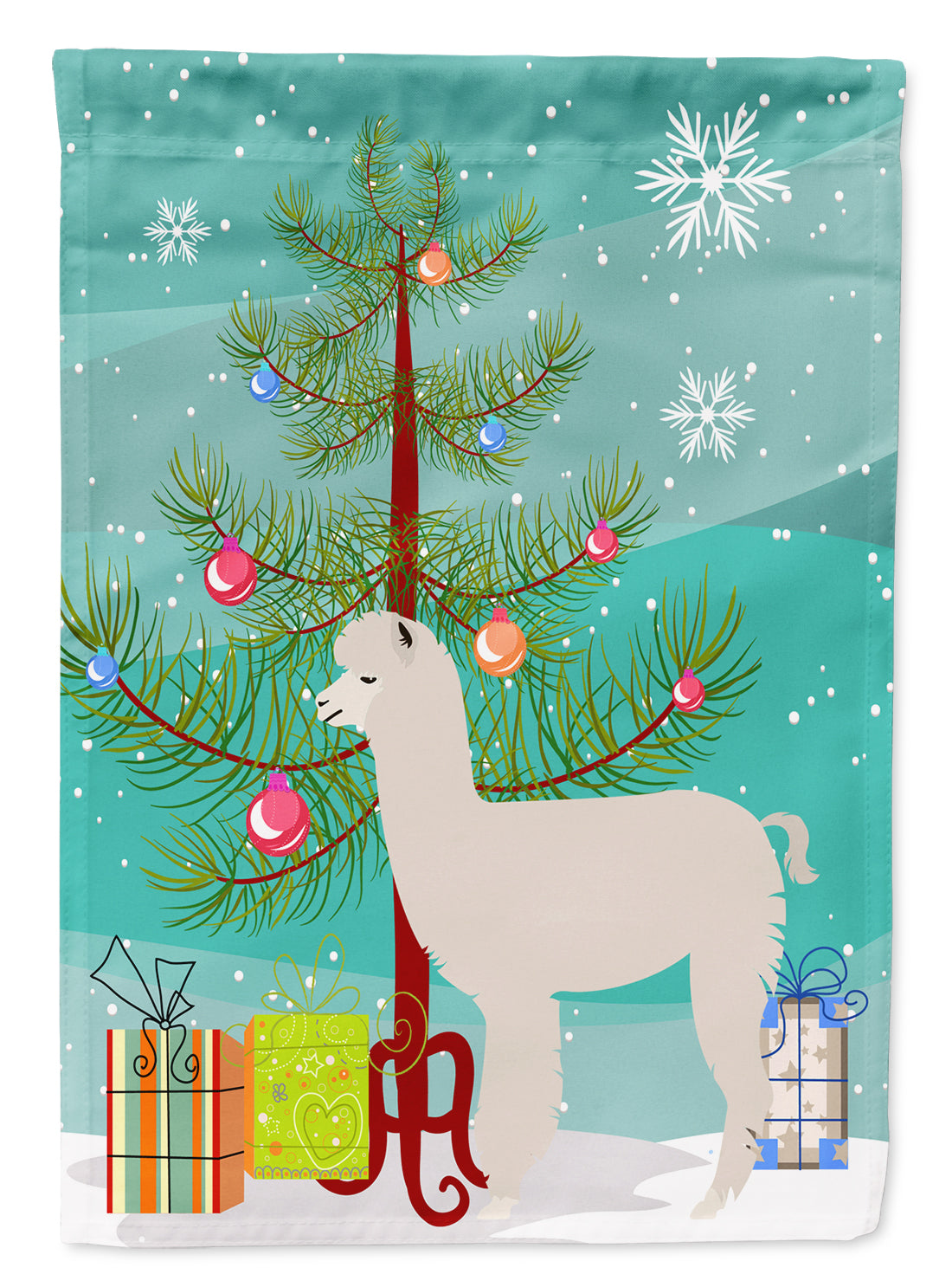 Alpaca Christmas Garden Flag - Outdoor Decorative Yard Flag BB9286GF