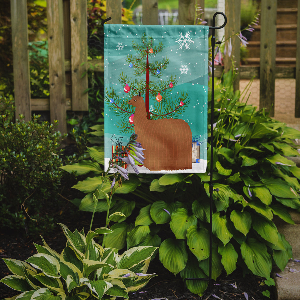 Alpaca Suri Christmas Garden Flag - Outdoor Decorative Yard Flag BB9287GF