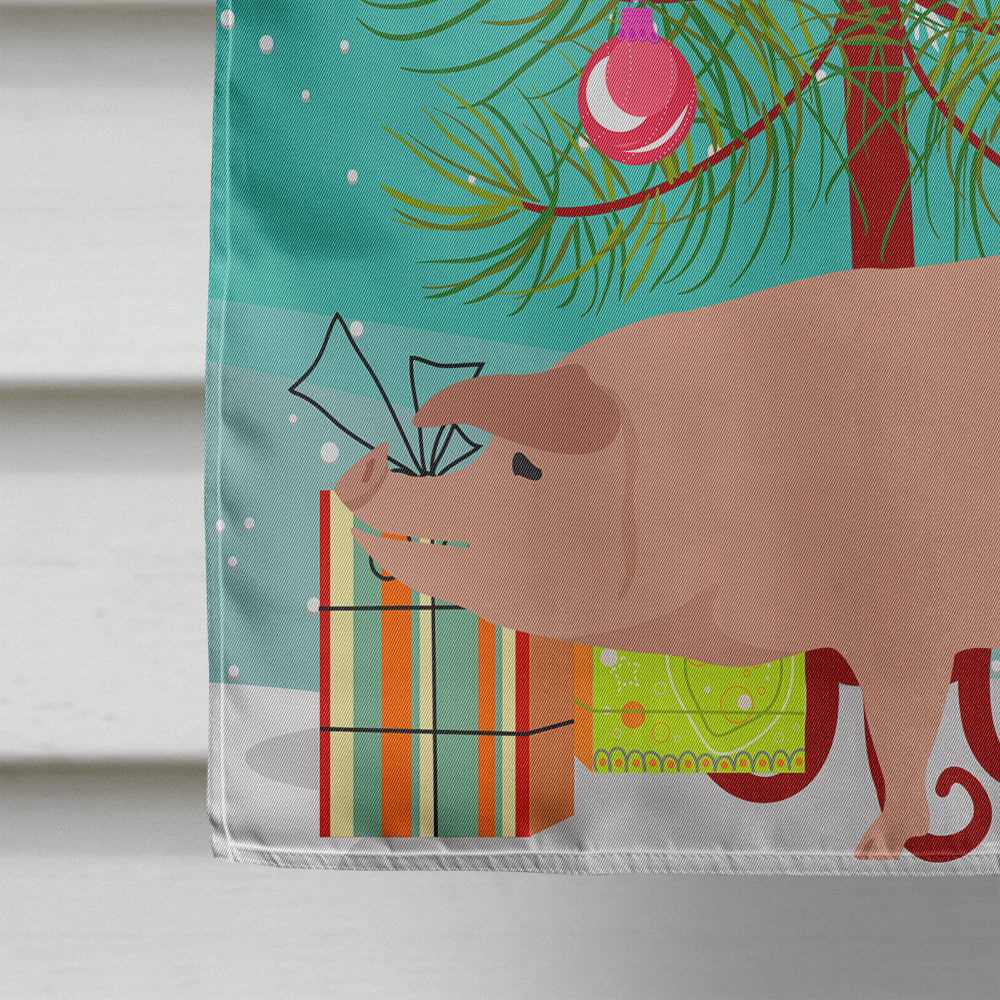 American Landrace Pig Christmas Flag Canvas House Size BB9299CHF