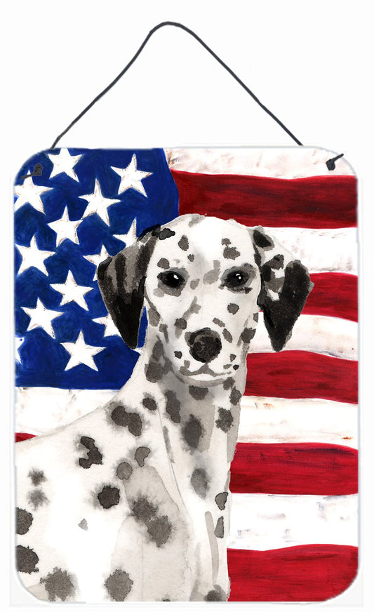 Dalmatian Patriotic Wall or Door Hanging Prints BB9380DS1216
