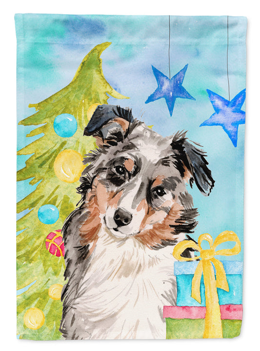 Australian Shepherd Christmas Garden Flag - Outdoor Decorative Yard Flag BB9397GF