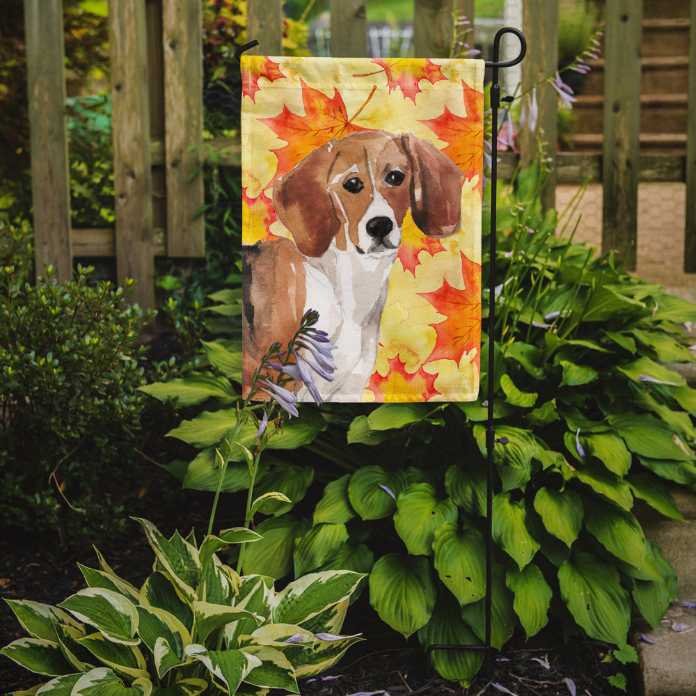 Beagle Fall Garden Flag - Outdoor Decorative Yard Flag BB9509GF