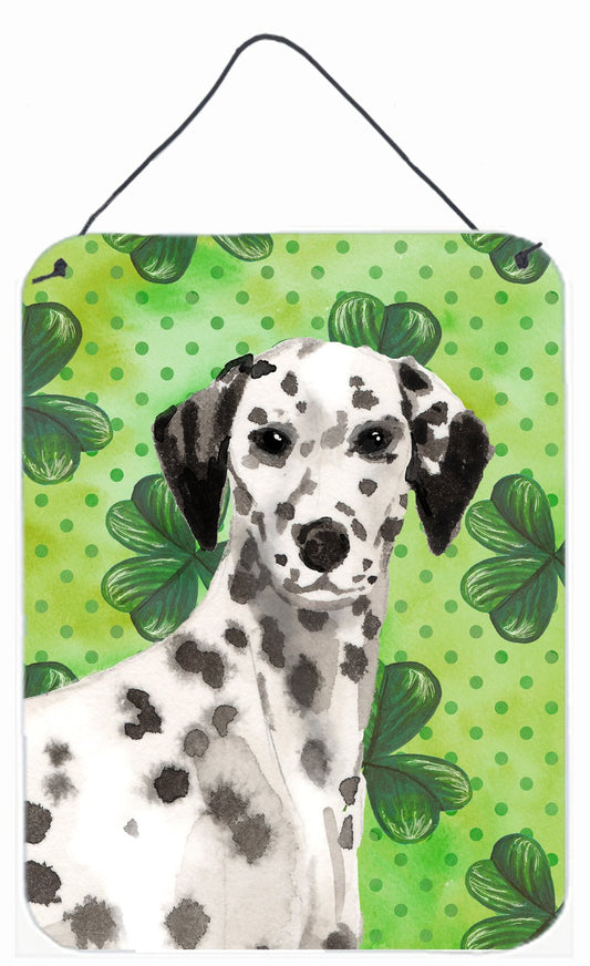 Dalmatian St. Patrick's Wall or Door Hanging Prints BB9555DS1216