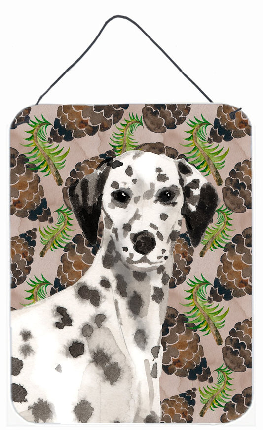 Dalmatian Pine Cones Wall or Door Hanging Prints BB9590DS1216