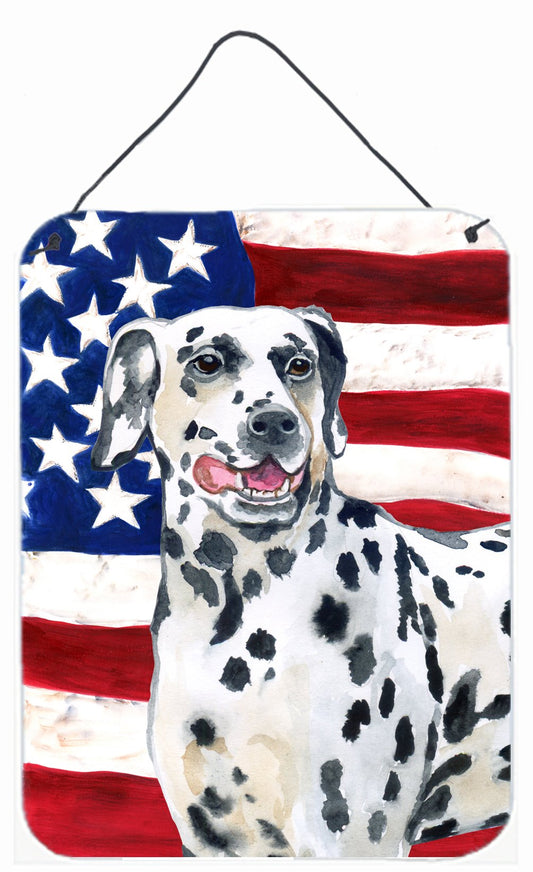 Dalmatian Patriotic Wall or Door Hanging Prints BB9653DS1216