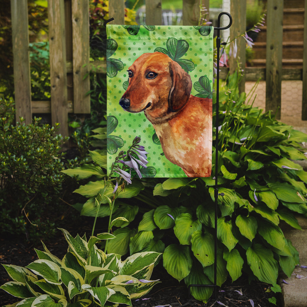 Dachshund St Patrick's Garden Flag - Outdoor Decorative Yard Flag BB9826GF